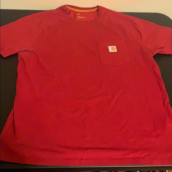 carhartt red t shirt